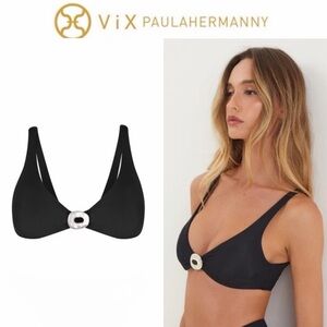 VIX Matte Sama Mayra Top in Black 147$